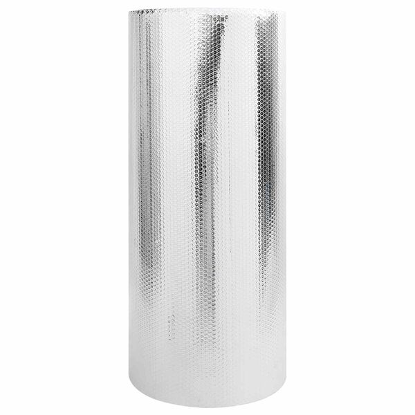 vidaXL Reflector de căldură pentru radiator Argintiu 15 x 1 m