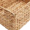 vidaXL Coșuri de depozitare 2 pcs natural 35 x 25 x 17 cm
