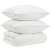 vidaXL Set de pilote din puf de g&acirc;scă 90% FULDA 3 buc. 240 x 260 cm