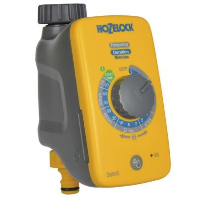 Hozelock Temporizator de apă Select, galben și gri