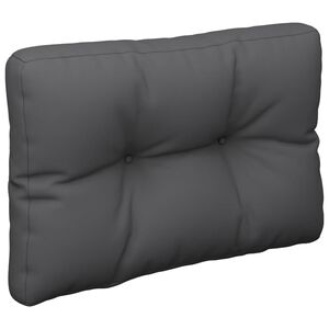 vidaXL Pernă de paleți, antracit, 50x40x12 cm, material textil