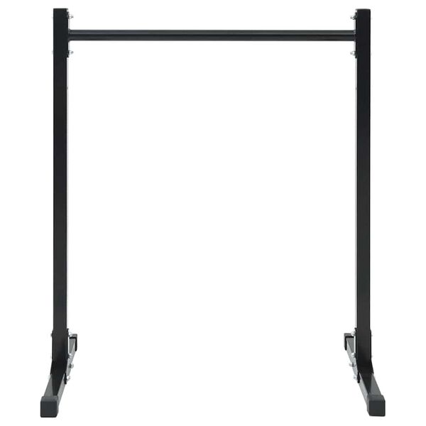 vidaXL Stații de diptungi Manual 2 pcs Negru 109 x 90 x 105 cm