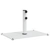 vidaXL Suport umbrelă pentru st&acirc;lpi &Oslash;32/38/48 mm, 15 kg, dreptunghi