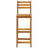 vidaXL Set mobilier de bar de grădină, 5 piese, lemn masiv de acacia