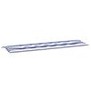 vidaXL Pad pentru Bancă Material Oxford Dungi Albastre 180 x 50 x 3 cm