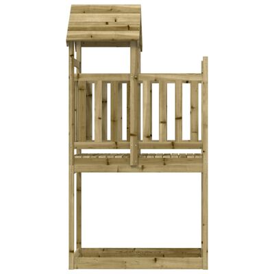 vidaXL Turn de joacă, 52,5x110,5x214 cm, lemn de pin impregnat