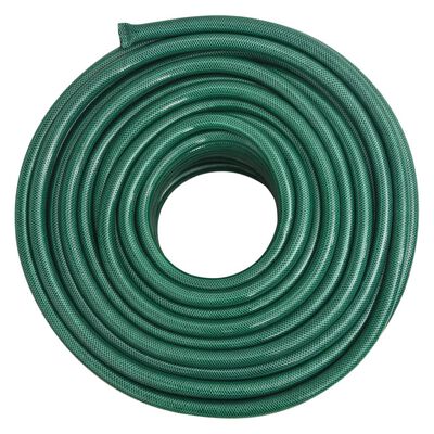 vidaXL Furtun de aer, verde, 1,3", 10 m, PVC