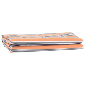 vidaXL Material de &icirc;nlocuire pentru copertină Albastru și portocaliu