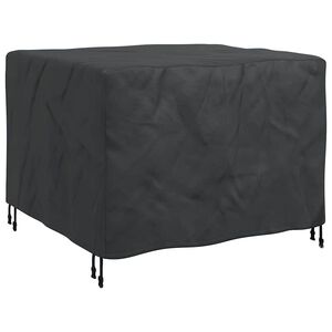 vidaXL Husă pentru mobilier de exterior Negru 100 x 100 x 70 cm 210D