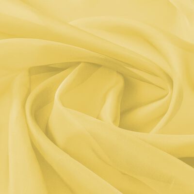 vidaXL Țesătură din voal 1,45 x 20 m, galben