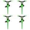 vidaXL Aspersoare rotative 4 buc. verde și negru 16x13,5x25,5cm ABS&PP