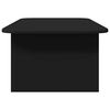 vidaXL Masă de cafea Negru 93 x 53 x 33 cm Lemn compozit