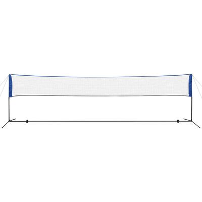 vidaXL Fileu de badminton cu fluturași, 600 x 155 cm