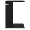 vidaXL Masă laterală Stejar Negru 40 x 35 x 60 cm Lemn compozit