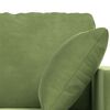 vidaXL Canapea 2 pcs Verde deschis