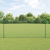 vidaXL Gard cu St&acirc;lp Verde 1,4 x 50 m Oțel și PVC