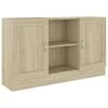 vidaXL Dulap, stejar sonoma, 120x30,5x70 cm, lemn prelucrat