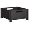 vidaXL Cuptor de foc Negru 40 x 40 x 20 cm Oțel