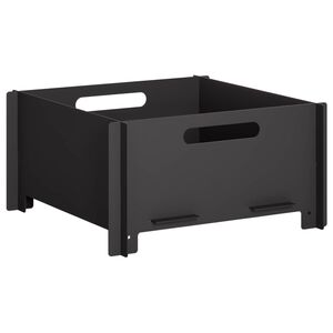 vidaXL Cuptor de foc Negru 40 x 40 x 20 cm Oțel