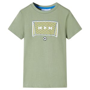 Tricou pentru copii, kaki deschis, 116