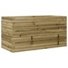 vidaXL Jardinieră de grădină, 90x40x46 cm, lemn de pin impregnat