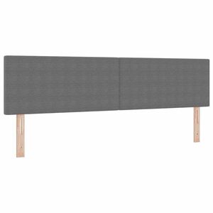 vidaXL Tăblie cap cu headboard Gri deschis 180 cm Piele artificială