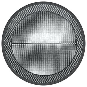 vidaXL Covor de exterior, ARAKIL gri, &Oslash;120 cm, PP
