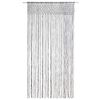 vidaXL Perdea macrame, antracit, 140 x 240 cm, bumbac