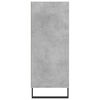 vidaXL Dulap înalt, gri beton, 57x35x90 cm, lemn compozit