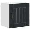 vidaXL Dulap de perete LUCCA Negru 40 x 31 x 40 cm Lemn prelucrat