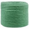 vidaXL Fr&acirc;nghie din Jute Verde 100% jute Tossa