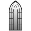 vidaXL Oglindă,negru, 70x30 cm,fier, pentru utilizare &icirc;n interior