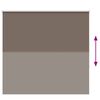 vidaXL Jaluzea cu role opace cafea 155x150 cm lățime material 151,6 cm