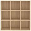 vidaXL Bibliotecă, stejar Sonoma, 98x29x97,5 cm, lemn prelucrat