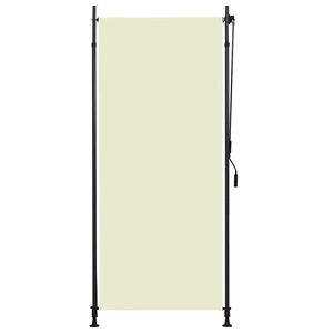 vidaXL Jaluzea tip rulou de exterior, crem, 100 x 270 cm
