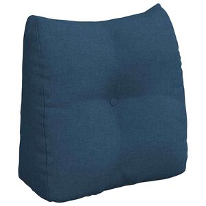 vidaXL Perna pentru spate albastru 45 x 24 x 50 cm țesătură