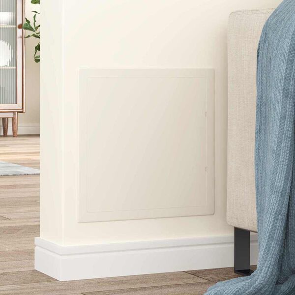 vidaXL Panouri de acces Alb 30 x 30 cm Plastic ABS