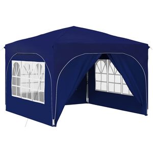 vidaXL Cort de Petrecere Pop-up 290 x 290 x 245 cm albastru