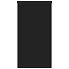 vidaXL Birou, negru, 80x40x75 cm, lemn prelucrat