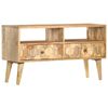 vidaXL Comodă TV, 90 x 30 x 50 cm, lemn masiv de mango