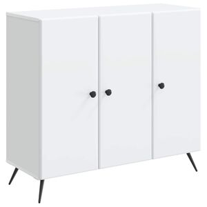vidaXL Bufet Alb 89 x 34,5 x 80 cm Lemn prelucrat