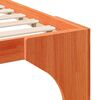 vidaXL Cadru de pat Maro 100 x 200 cm Lemn de pin masiv