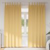 vidaXL Perdele Opaque cu Inel 2 pcs Bej 245 x 140 cm Poliester