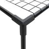 vidaXL Stand pentru plante cu 3 niveluri Negru 400 x 32 x 104 cm Oțel