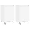vidaXL Dulapuri, 2 buc., alb, 40x35x70 cm, lemn prelucrat