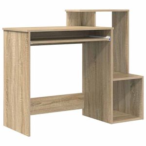 vidaXL Birou Stejar Sonoma Lemn prelucrat 106 x 41 x 88.5 cm