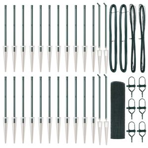 vidaXL St&acirc;lp de gard. Verde