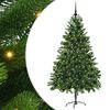 vidaXL Brad de Crăciun cu 300 LED cu suport Verde 180 cm PE
