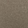 vidaXL Pat cu arcuri, saltea și LED, gri taupe, 120x190 cm, textil