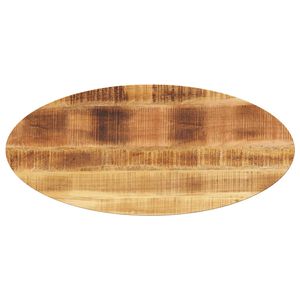 vidaXL Blat de masă oval, 90x40x2,5 cm, lemn masiv de mango